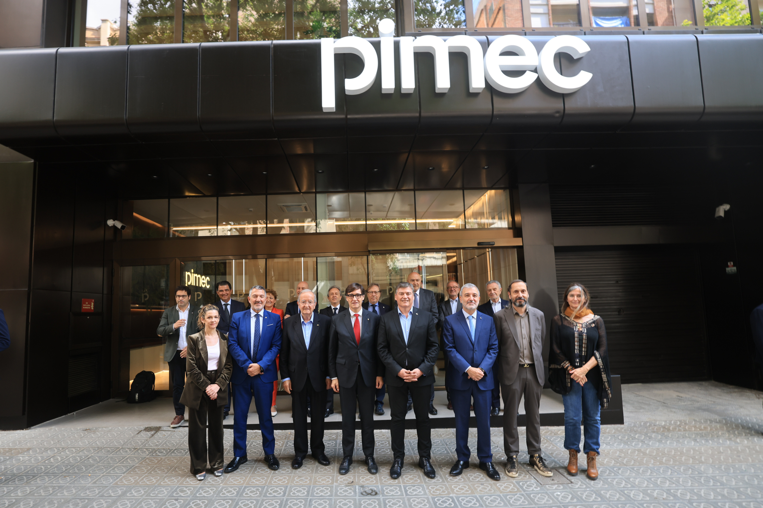 Acte d'inauguració de la seu corporativa de Pimec
